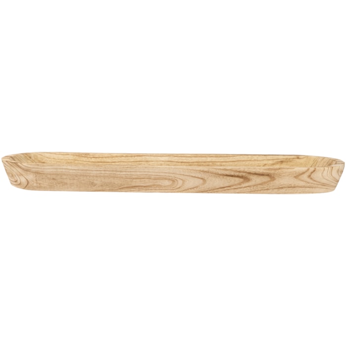 Centro de Mesa de Madeira Natural Retangular G - 1M - Madel Home