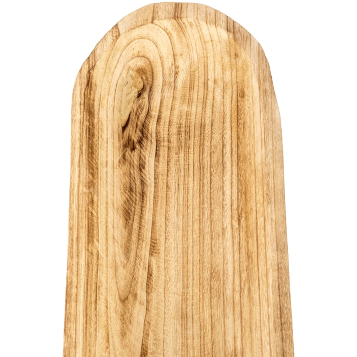 Centro de Mesa de Madeira Natural Retangular G - 1M - Madel Home