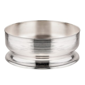 Centro de Mesa Spin Grande Níquel St. James - 39cm
