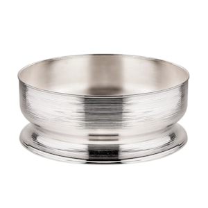 Centro de Mesa Spin Médio Níquel St. James - 33cm
