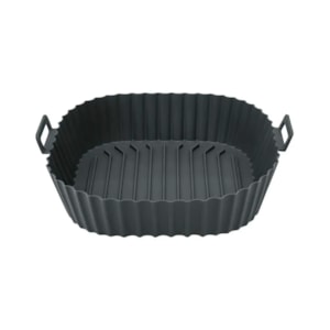 Cesta Air Fryer Quadrada 19,5x4,5cm Maxwell Williams Preto