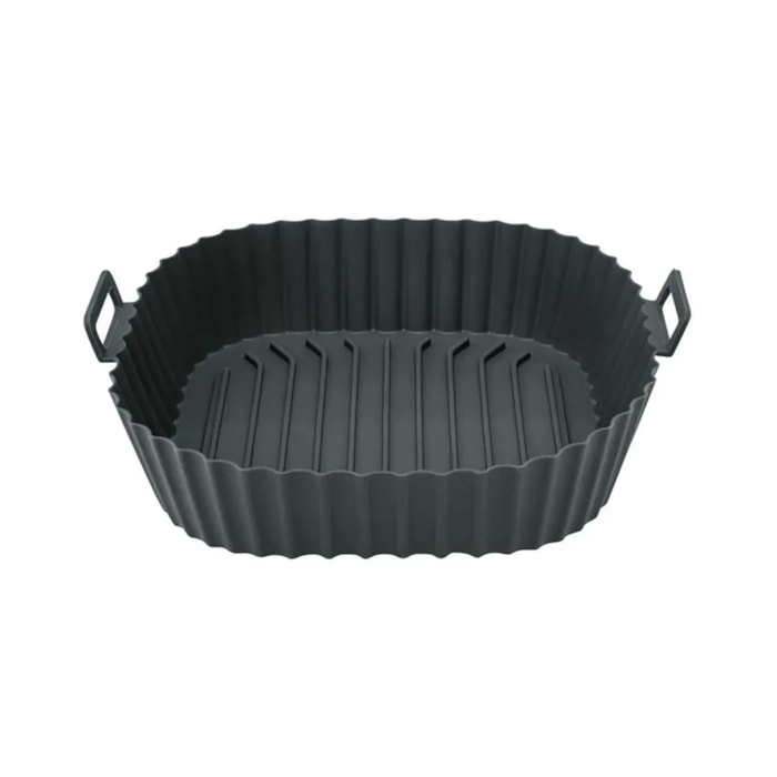 Cesta Air Fryer Quadrada 19,5x4,5cm Maxwell Williams Preto - Madel Home