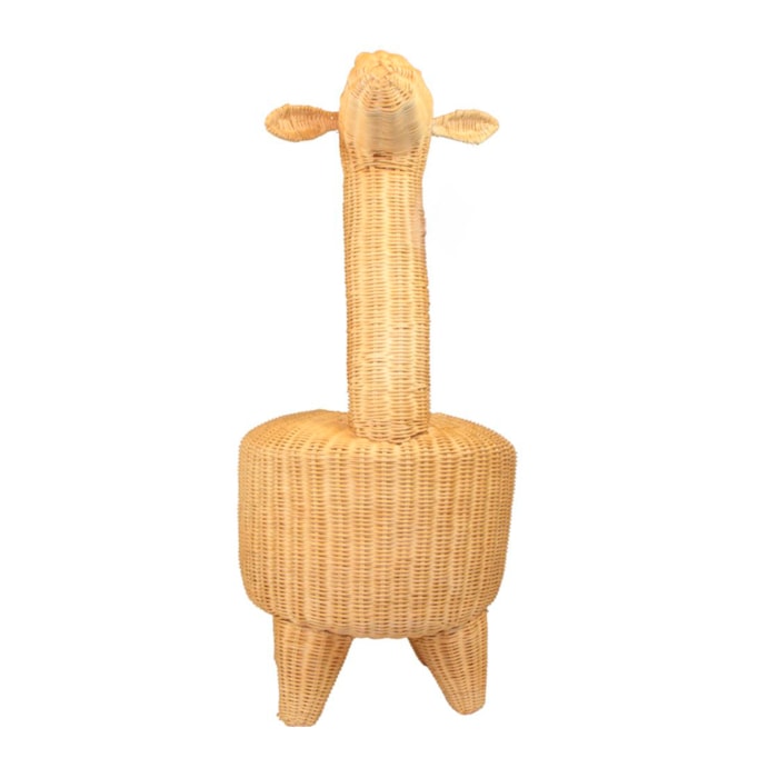 Cesto de Brinquedos de Rattan Girafa - Madel Home