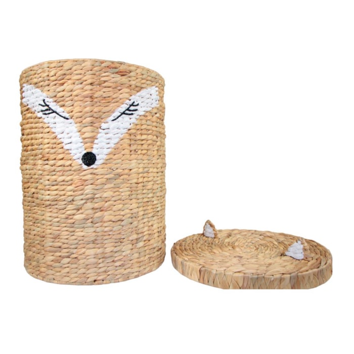 Cesto de Brinquedos de Rattan Raposa Pintada - Madel Home