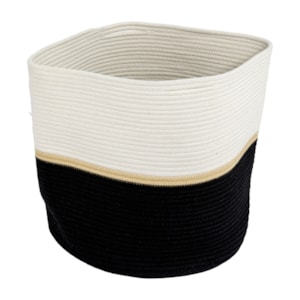 Cesto Organizador Decorativo Duo em Poliéster - 35cm