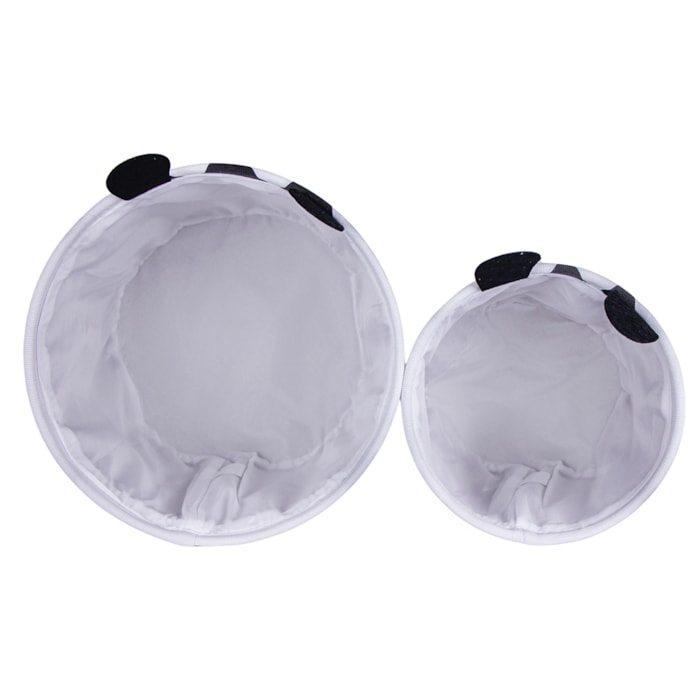 Cestos de Brinquedo de Poliéster Cachorro - 2 Peças - Madel Home