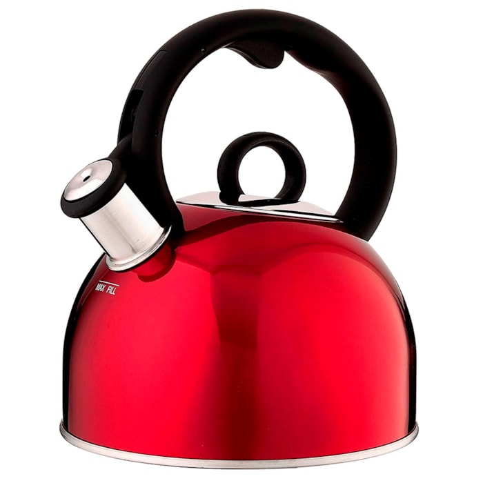 Chaleira Aura Cuisinart Vermelha - 2L - Madel Home