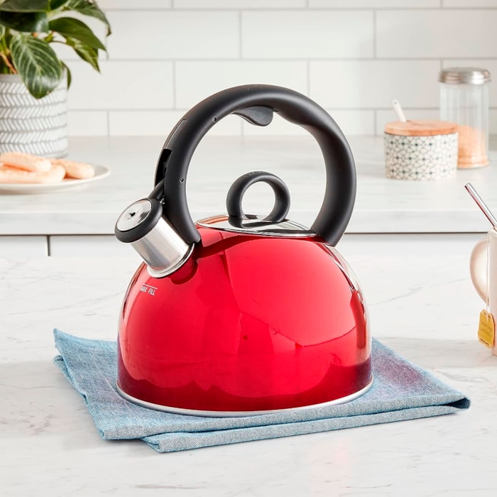 Chaleira Aura Cuisinart Vermelha - 2L - Madel Home