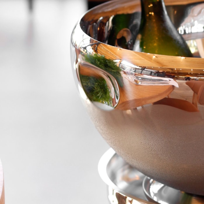 Champanheira Dolce Vita Inox Riva - Madel Home