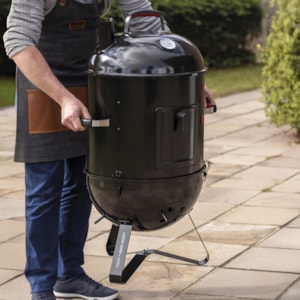 Churrasqueira a Carvão TCP-450 Smoker 3 em 1 Aço Esmaltado com Grelha Inox Tramontina