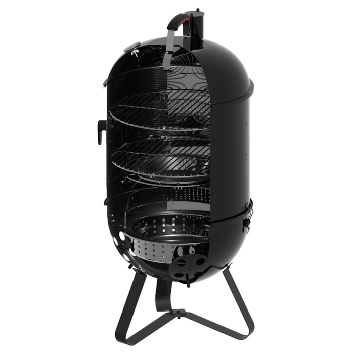 Churrasqueira a Carvão TCP-450 Smoker 3 em 1 Aço Esmaltado com Grelha Inox Tramontina - Madel Home