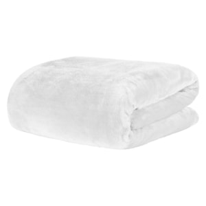 Cobertor Blanket 300 Queen Toque de Seda Branco Kacyumara