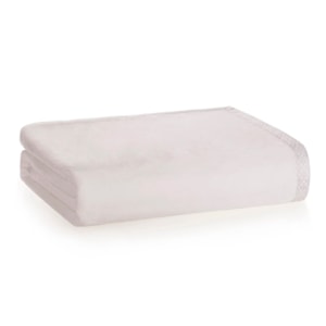Cobertor Piemontesi Casal Microfibra Branco Trussardi