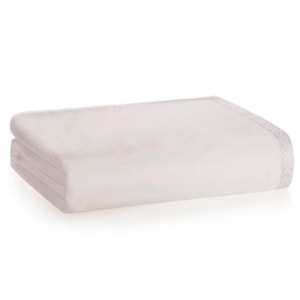 Cobertor Piemontesi Queen Microfibra Branco Trussardi