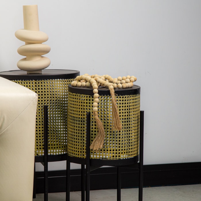 Colar de Mesa Decorativo Madeira Natural - 200cm - Madel Home