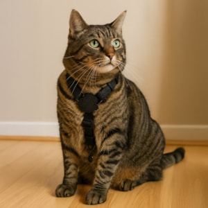 Coleira Peitoral Pet Solids Preto G