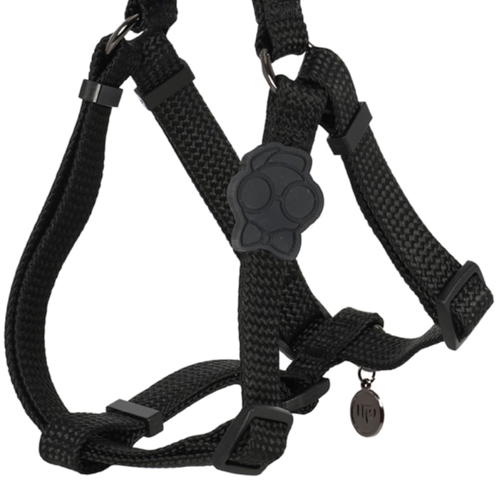 Coleira Peitoral Pet Solids Preto G - Madel Home
