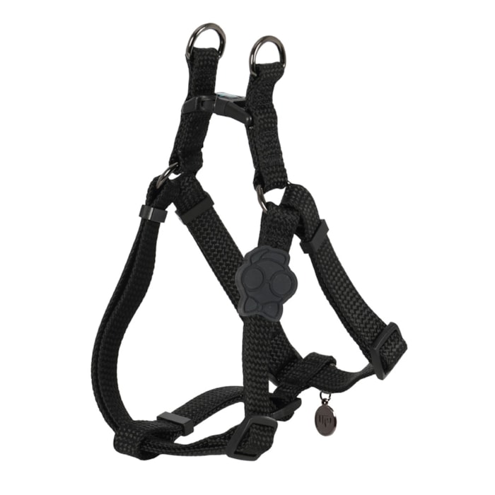 Coleira Peitoral Pet Solids Preto G - Madel Home