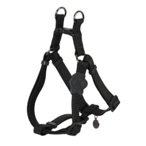 Coleira Peitoral Pet Solids Preto P