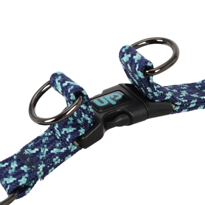 Coleira Peitoral Pet Vivid Azul PP - Madel Home