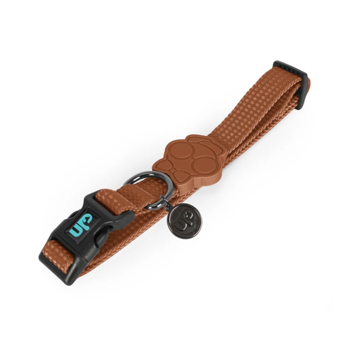 Coleira Pet Solids Marrom P - Madel Home