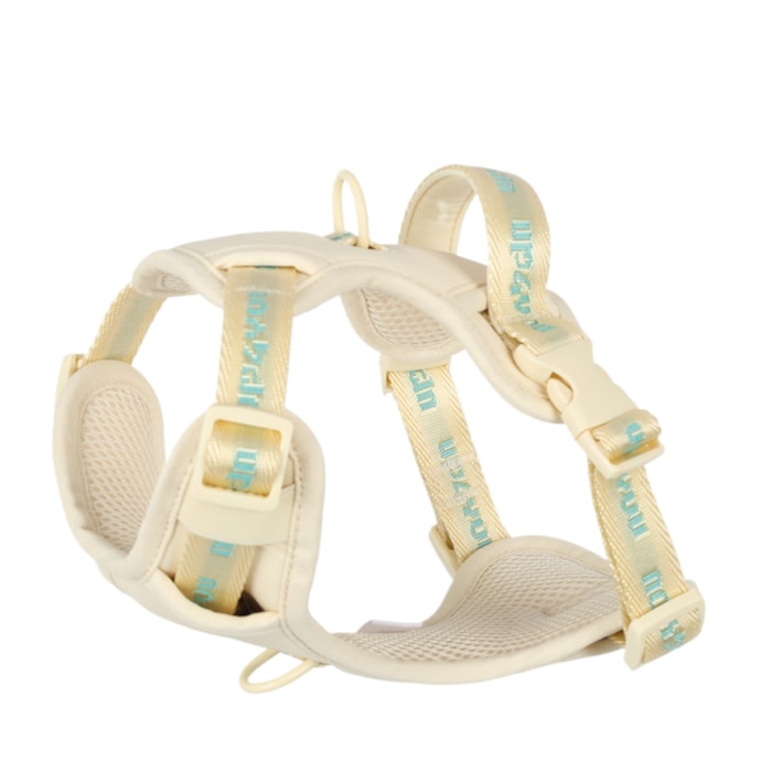 Colete Peitoral Pet Bubble Bege M - Madel Home