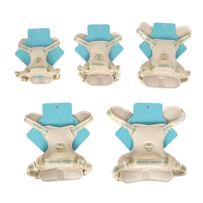 Colete Peitoral Pet Bubble Bege PP - Madel Home