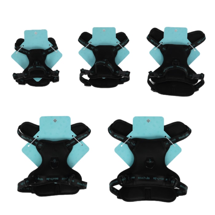Colete Peitoral Pet Bubble Preto XG - Madel Home
