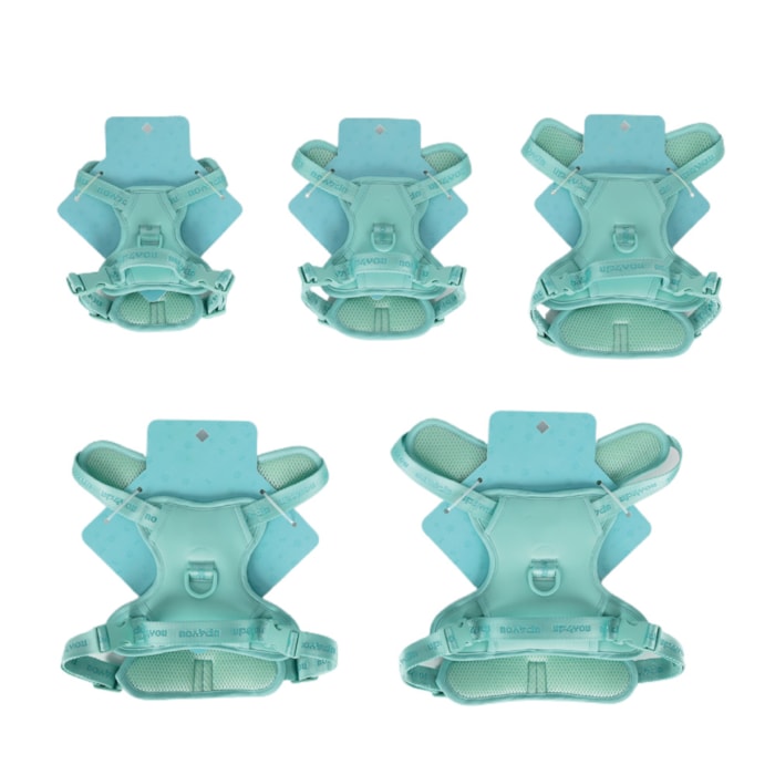 Colete Peitoral Pet Bubble Verde M - Madel Home