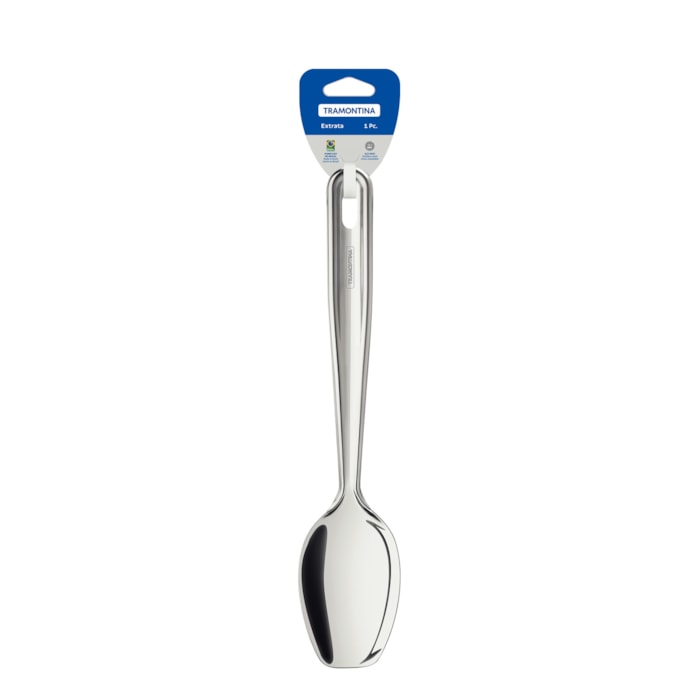 Colher de Arroz em Inox Prata Extrata Tramontina - 32cm - Madel Home
