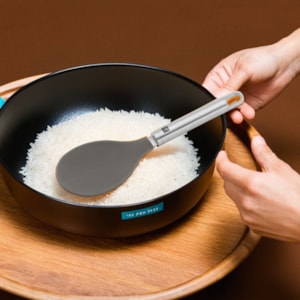 Colher de Arroz em Silicone Prata Zwilling Pro - 25cm