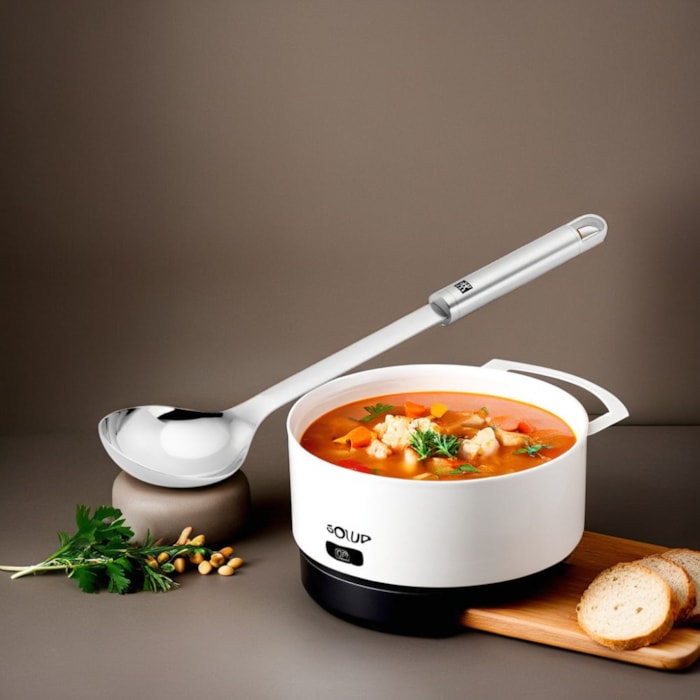 Colher de Servir em Inox Prata Zwilling Pro - 36cm - Madel Home