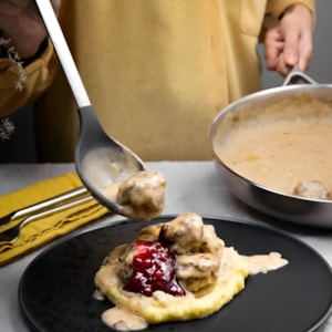 Colher de Servir em Silicone Prata Zwilling Pro - 32cm