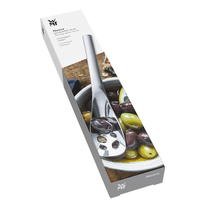 Colher de Servir Vazada em Inox Prata Nuova WMF - 16cm - Madel Home