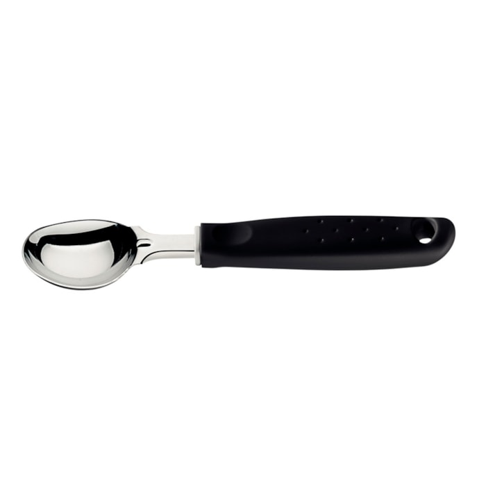 Colher de Sorvete em Inox Preto Utilitá Tramontina - 21cm - Madel Home