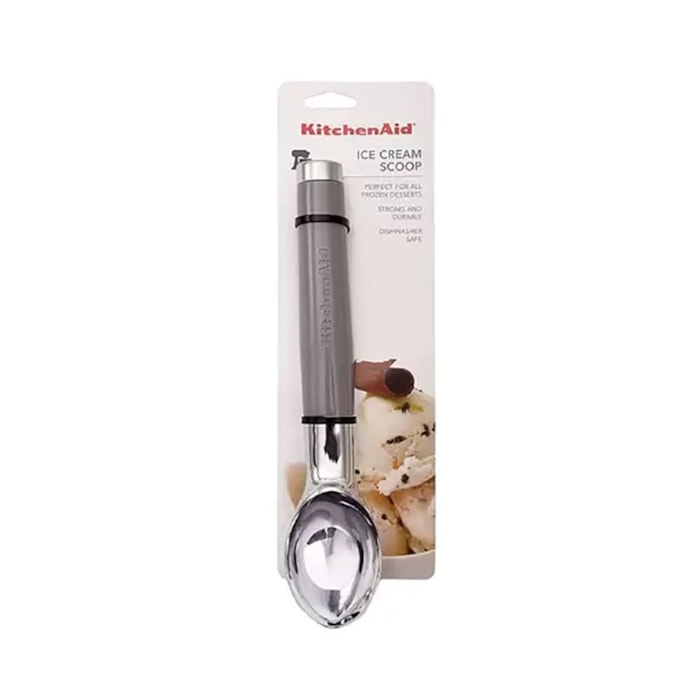 Colher de Sorvete em Zinco Prata KitchenAid - 22cm - Madel Home