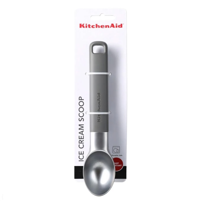 Colher de Sorvete em Zinco Prata KitchenAid - 22cm - Madel Home