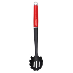 Concha Pegador de Massa em Nylon Preto e Vermelho KitchenAid - 33cm