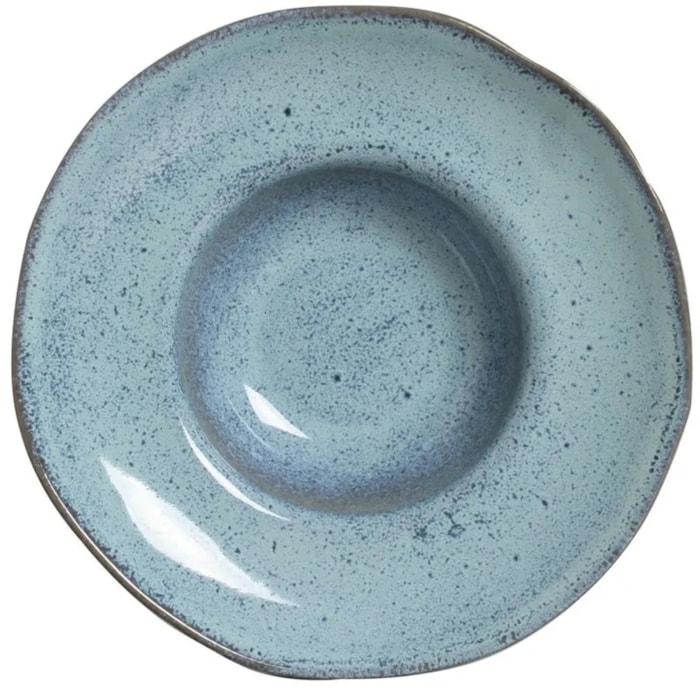 Conjunto 4 Pratos de Massa em Stoneware Breeze Porto Brasil - 28cm - Madel Home