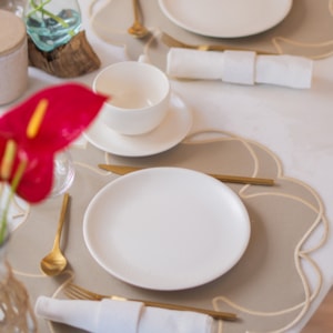 Conjunto 6 Pratos de Sobremesa em Cerâmica Gourmet Alleanza - 21cm