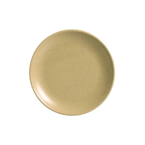 Conjunto 6 Pratos de Sobremesa em Cerâmica Organic Sand Alleanza - 21cm