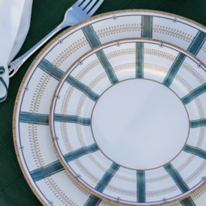 Conjunto 6 Pratos de Sobremesa em Cerâmica Taj Alleanza - 21cm