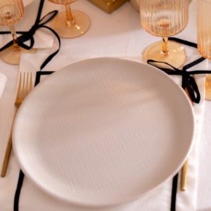 Conjunto 6 Pratos Fundo em Cerâmica Gourmet Alleanza - 25cm