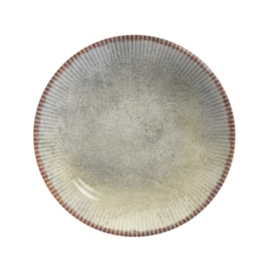 Conjunto 6 Pratos Fundo em Cerâmica Jacarta Alleanza - 25cm