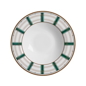 Conjunto 6 Pratos Fundo em Cerâmica Taj Alleanza - 25cm