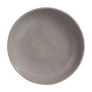 Conjunto 6 Pratos Fundo em Stoneware Bio Bruma Porto Brasil - 22,5cm