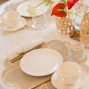 Conjunto 6 Pratos Raso em Cerâmica Gourmet Alleanza - 29cm