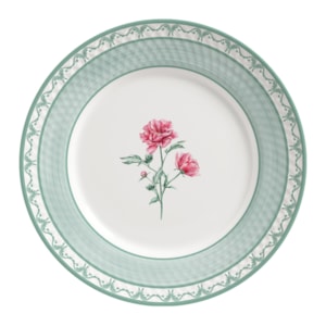 Conjunto 6 Pratos Raso em Cerâmica Relevo Charlote Alleanza - 29cm