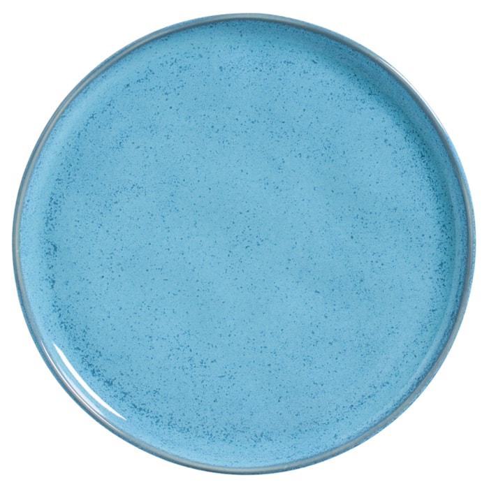 Conjunto 6 Pratos Raso em Stoneware Bio Breeze Porto Brasil - 27,5cm - Madel Home