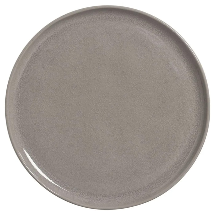 Conjunto 6 Pratos Raso em Stoneware Bio Bruma Porto Brasil - 29cm - Madel Home